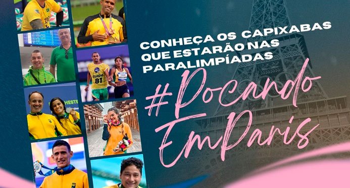 Conheça os representantes que o Espírito Santo terá nos Jogos Paralímpicos Paris 2024