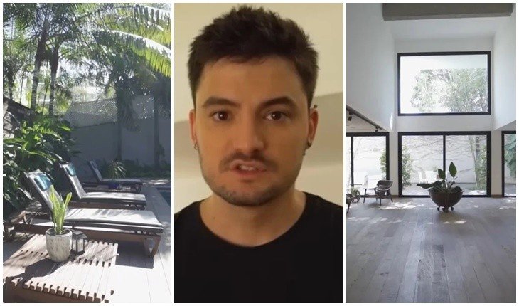 Felipe Neto investe R$ 8 milhões na compra de mansão e mostra detalhes em vídeo