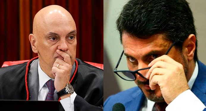 Moraes desbloqueia parte das contas de Marcos do Val; Senador pode receber 30% do salário