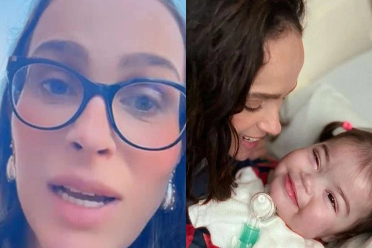 Letícia Cazarré diz que é uma ‘pessoa de merda’ e explica motivo do desabafo; as crianças estão doentes