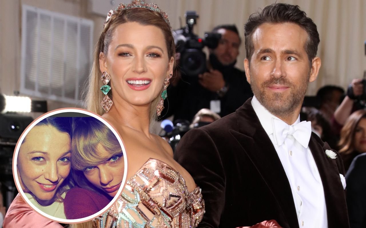 Ryan Reynolds, Blake Lively e Taylor Swift – Foto:Grosby Group e Reprodução