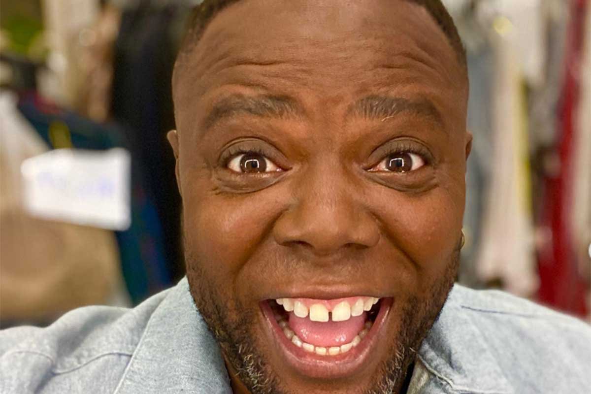 Érico Brás, em um retrato, bem sorridente