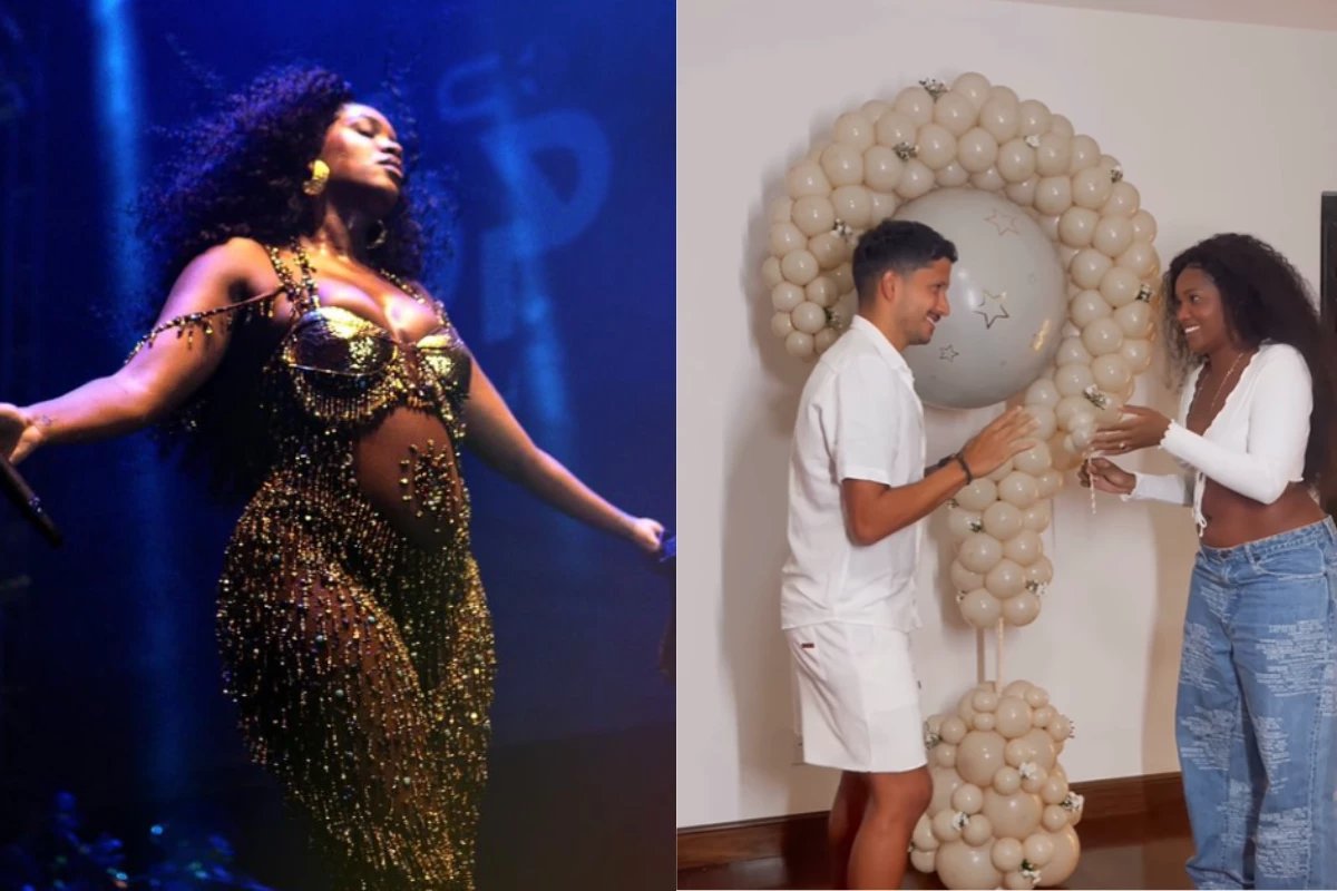 Nasce Nala, primeira filha da cantora Iza e Yuri Lima, e divulga nota detalhada