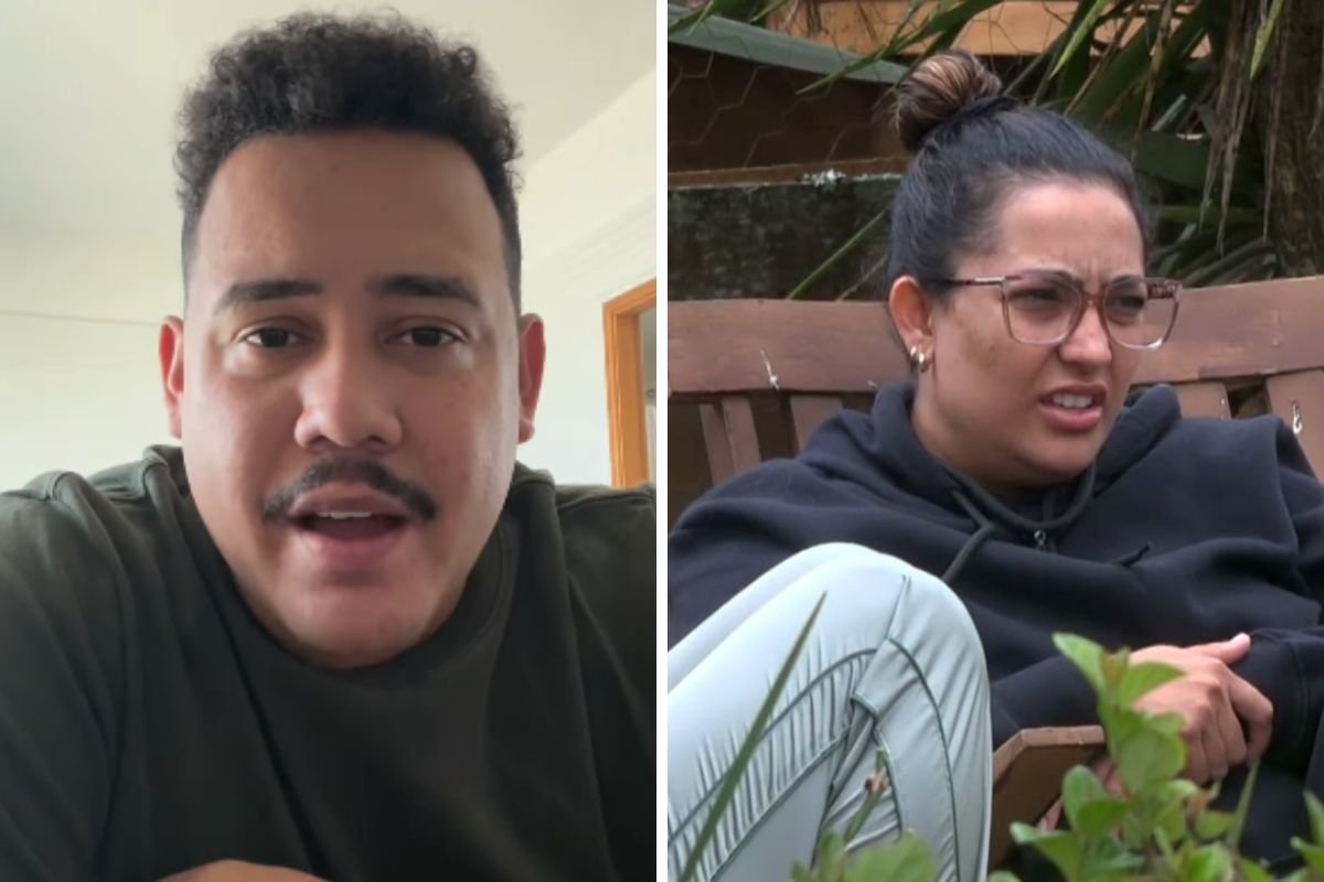 Lucas Buda e Camila Moura