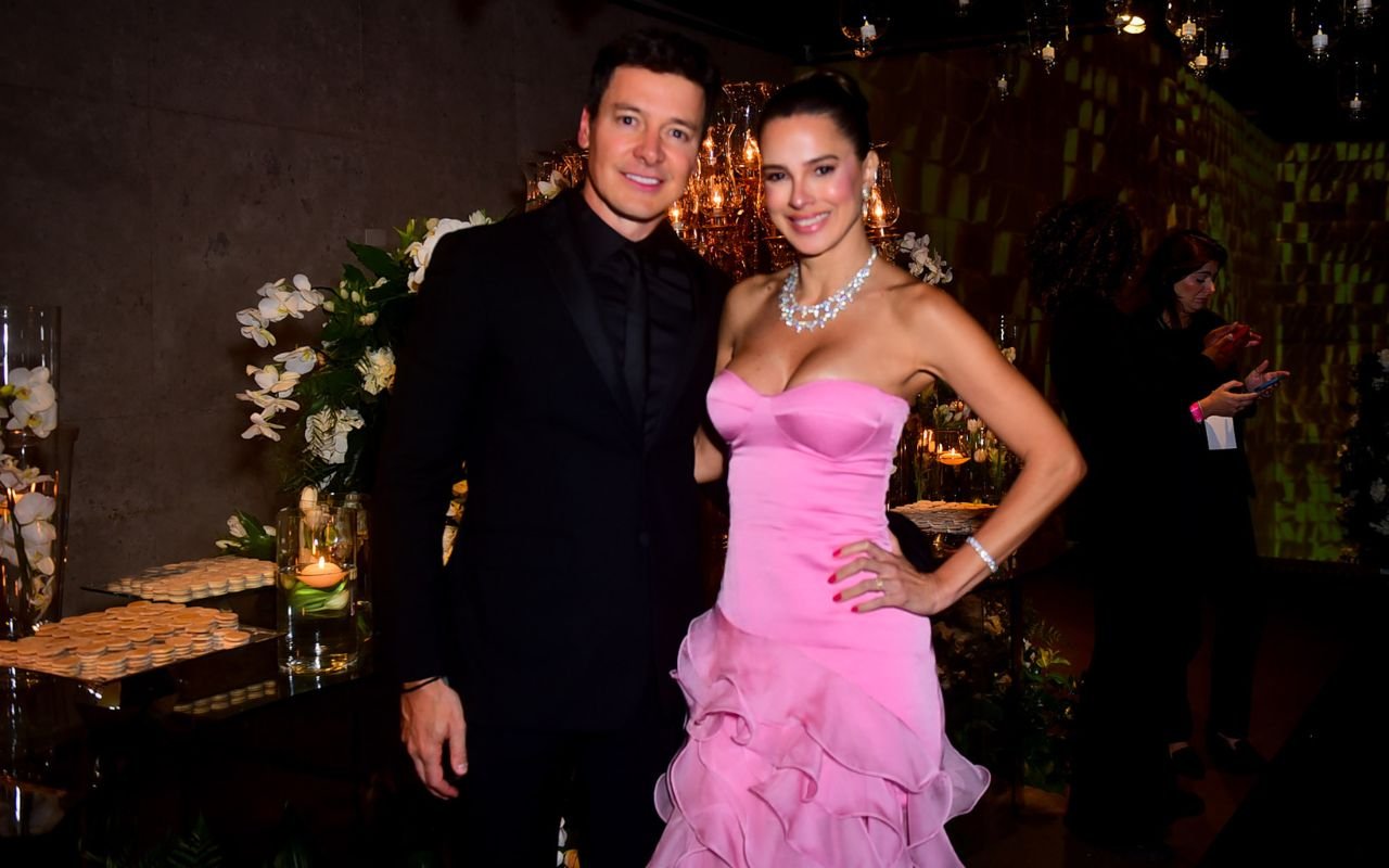 Rodrigo Faro e Vera Viel no Leilão do Instituto Neymar Jr.