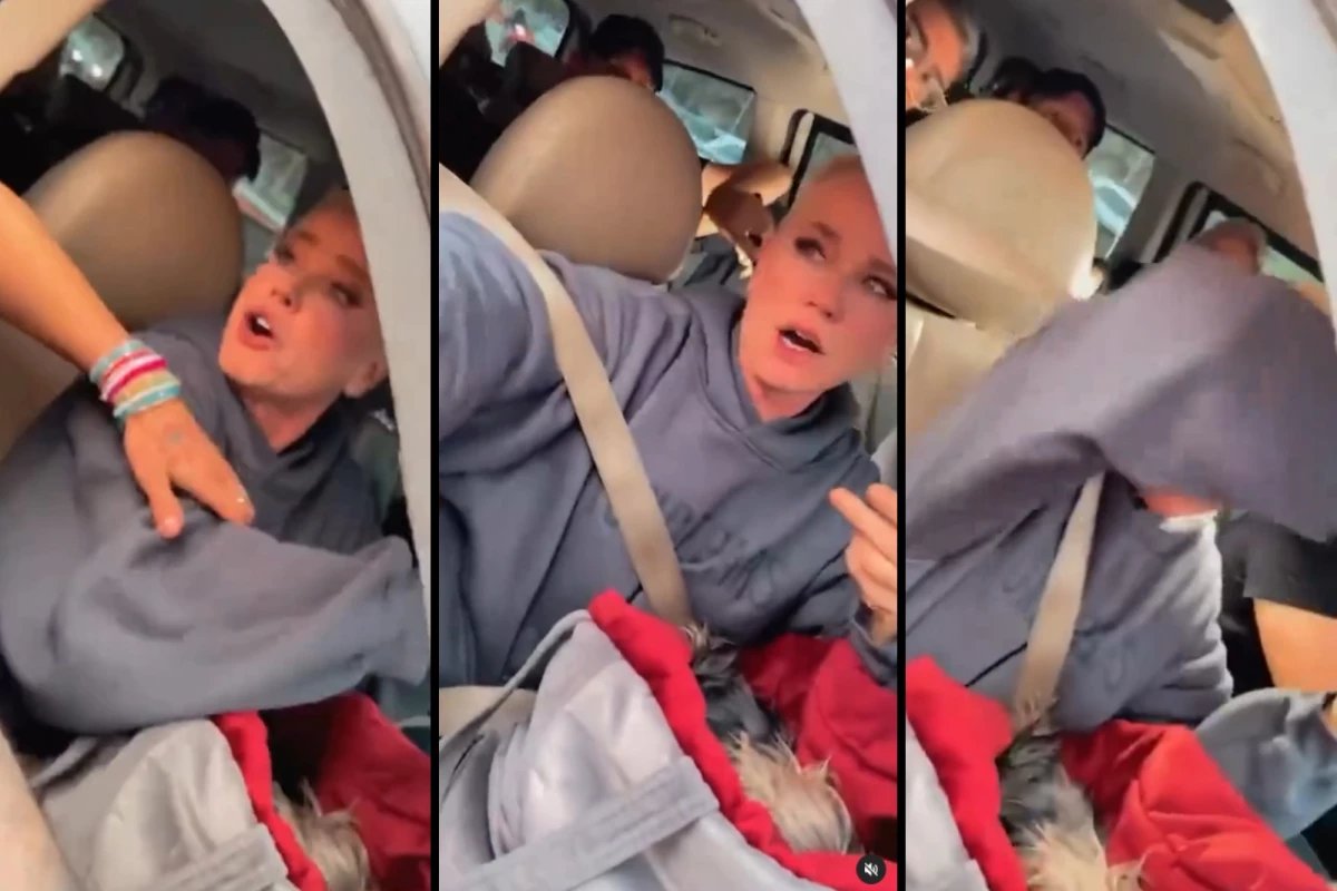 Após levar cuspida na cara, Xuxa atira em fã: ‘me desrespeitando por aparecer’