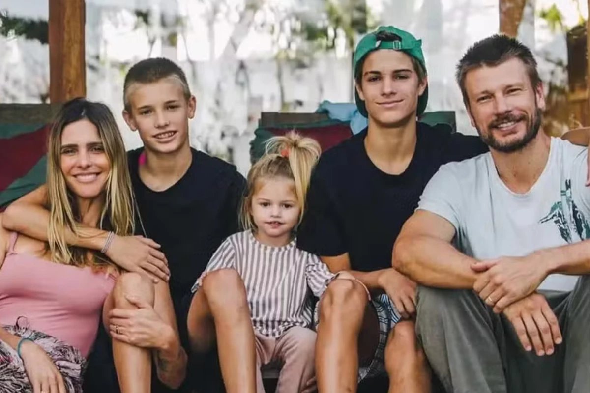 Os filhos de Fernanda Lima e Rodrigo Hilbert estreiam como modelos no São Paulo Fashion Week