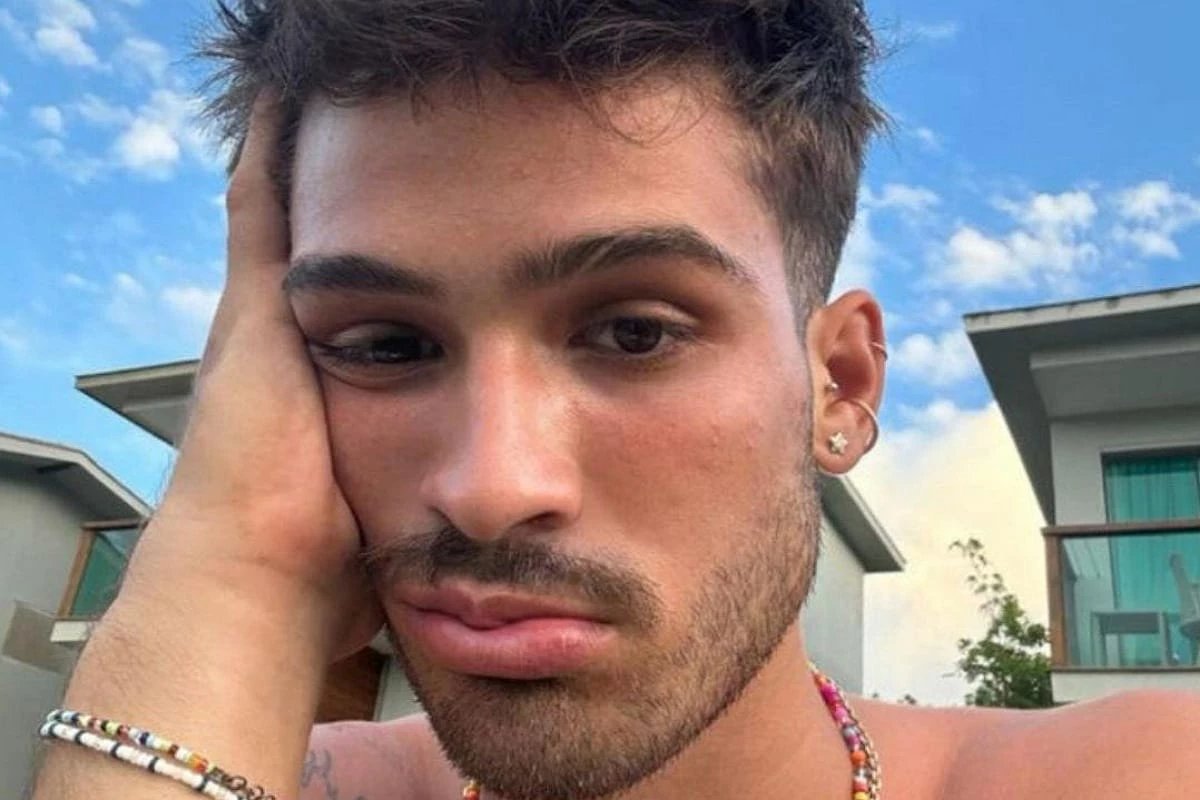 Filho de Leonardo comenta luxo do irmão Zé Felipe no programa Tatá Werneck: ‘Gostaria de ter um jato’