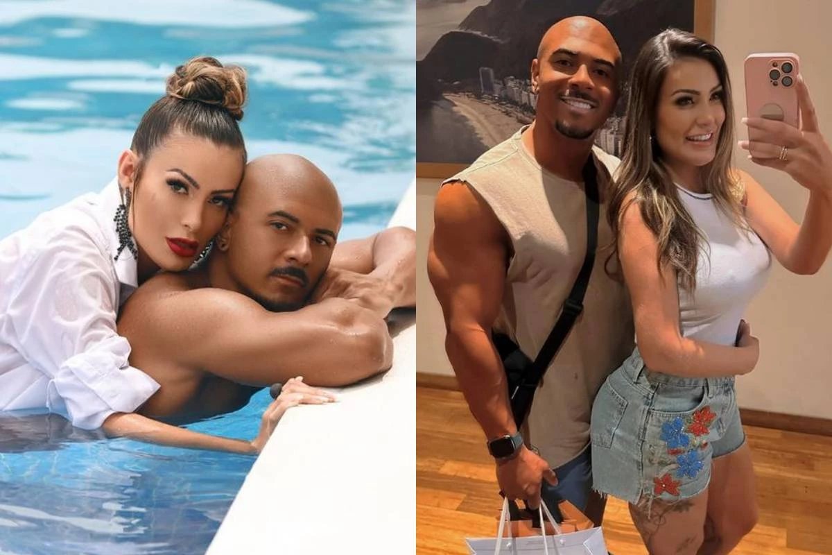 Andressa Urach explica o motivo do rompimento com o ator e confessa: ‘Preferi desistir’