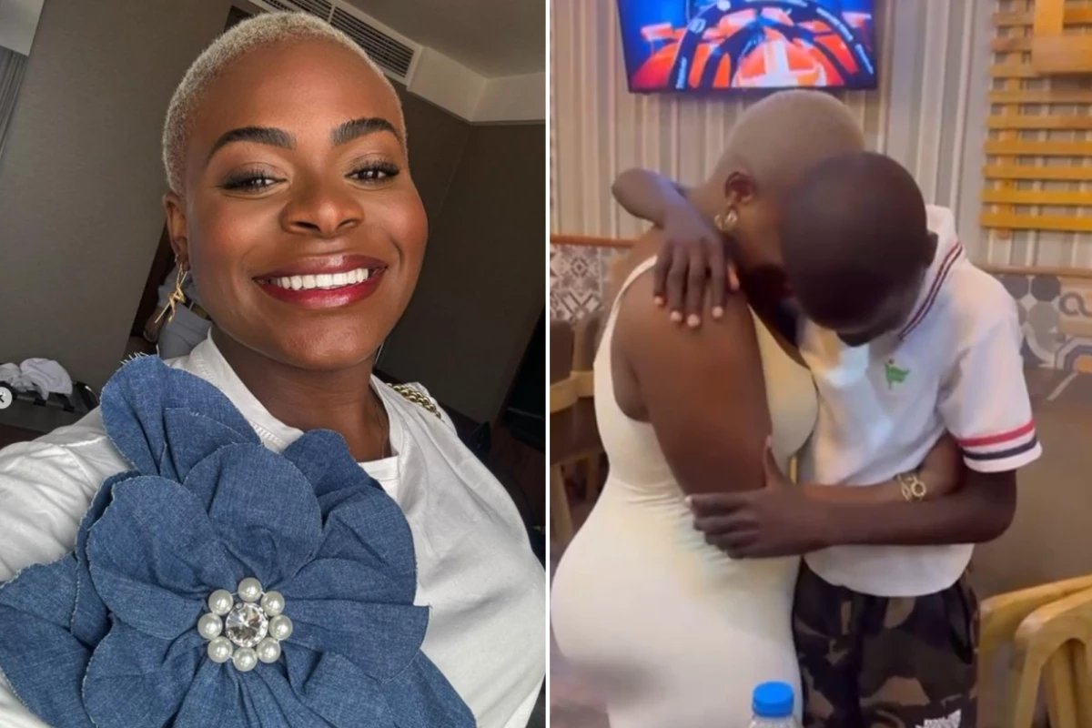 Jojo Todynho reencontra o filho de 12 anos em outro país