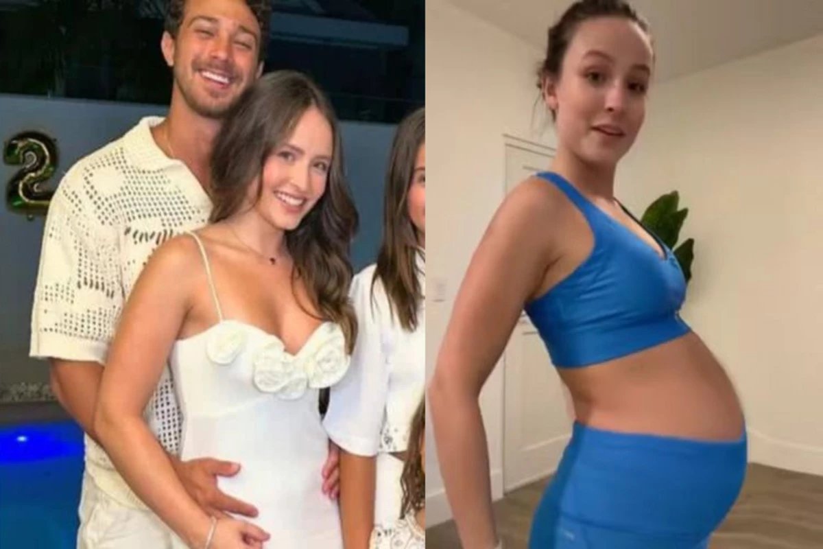 Você vem, querido? Homem sensível anuncia suposta gravidez de gêmeos de Larissa Manoela