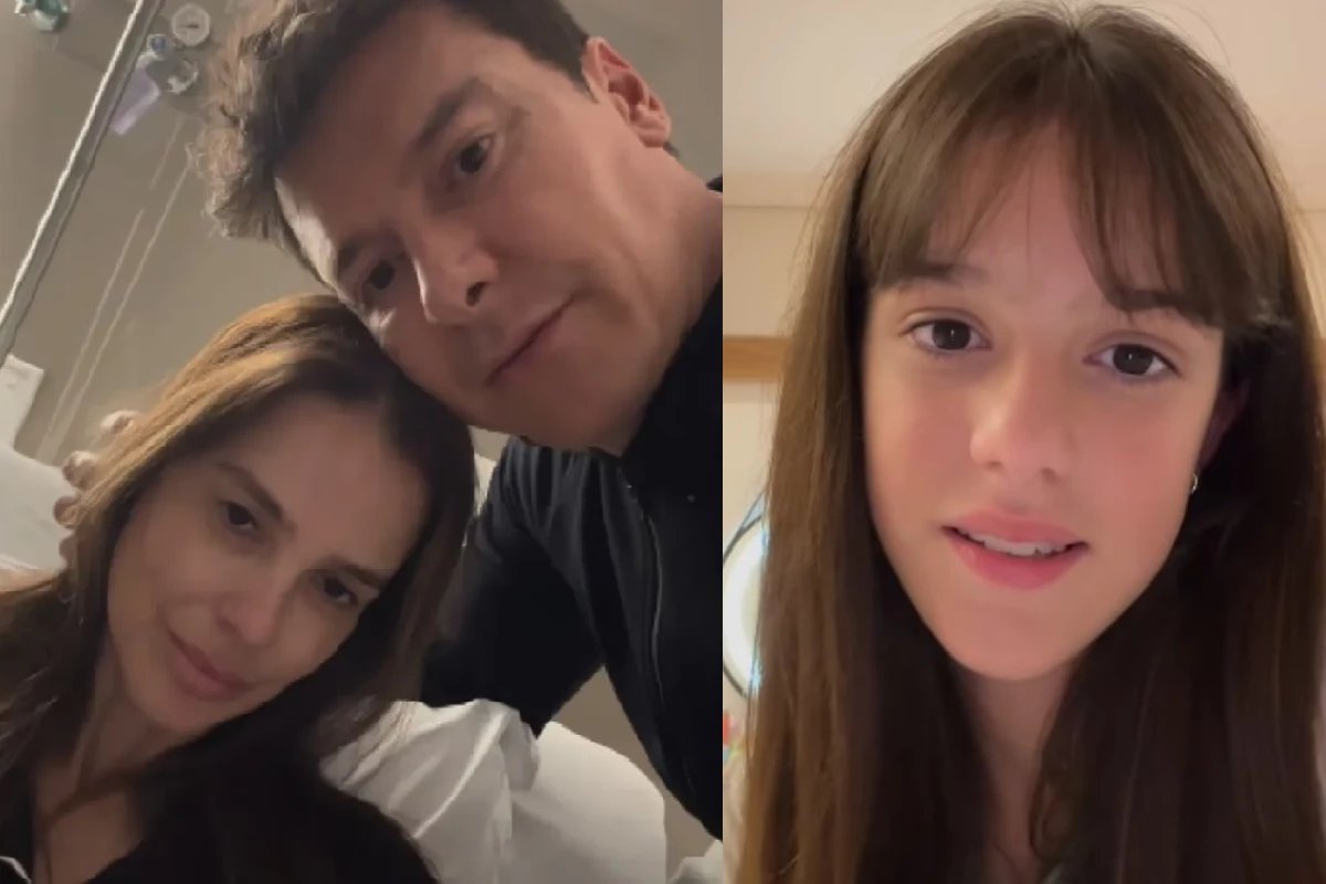 Filha de Rodrigo Faro faz pedido comovente após descoberta do câncer pela mãe: ‘a cura da minha mãe’