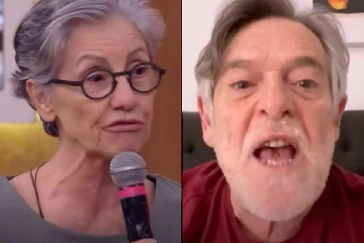 Cássia Kis é acusada por dizer que ‘homem com homem não gera filhos’, e Zé de Abreu reage: ‘Estou muito satisfeito’