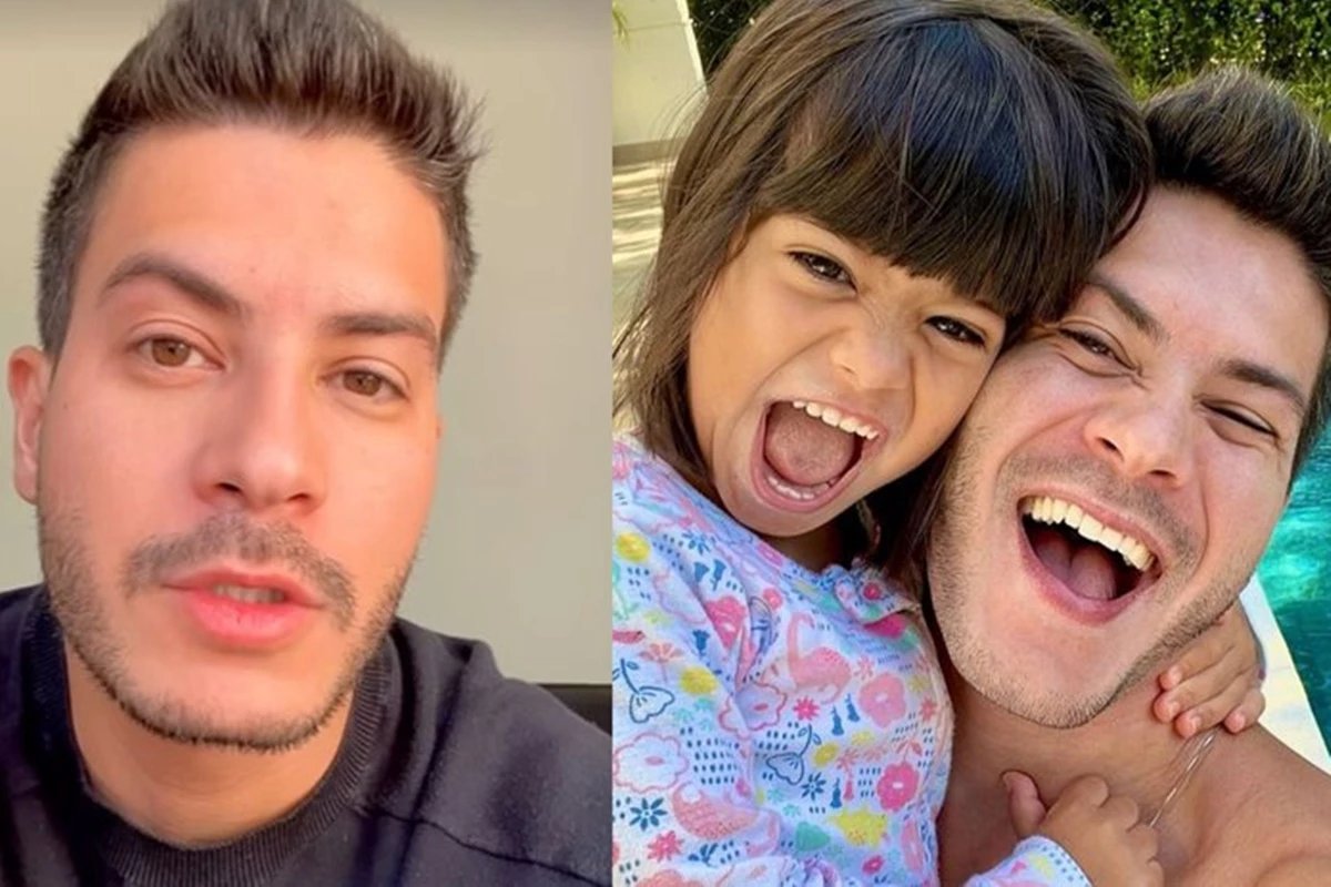 Quem é o culpado? Arthur Aguiar quebra o silêncio sobre ausência na festa luxuosa da filha com Maíra Cardi