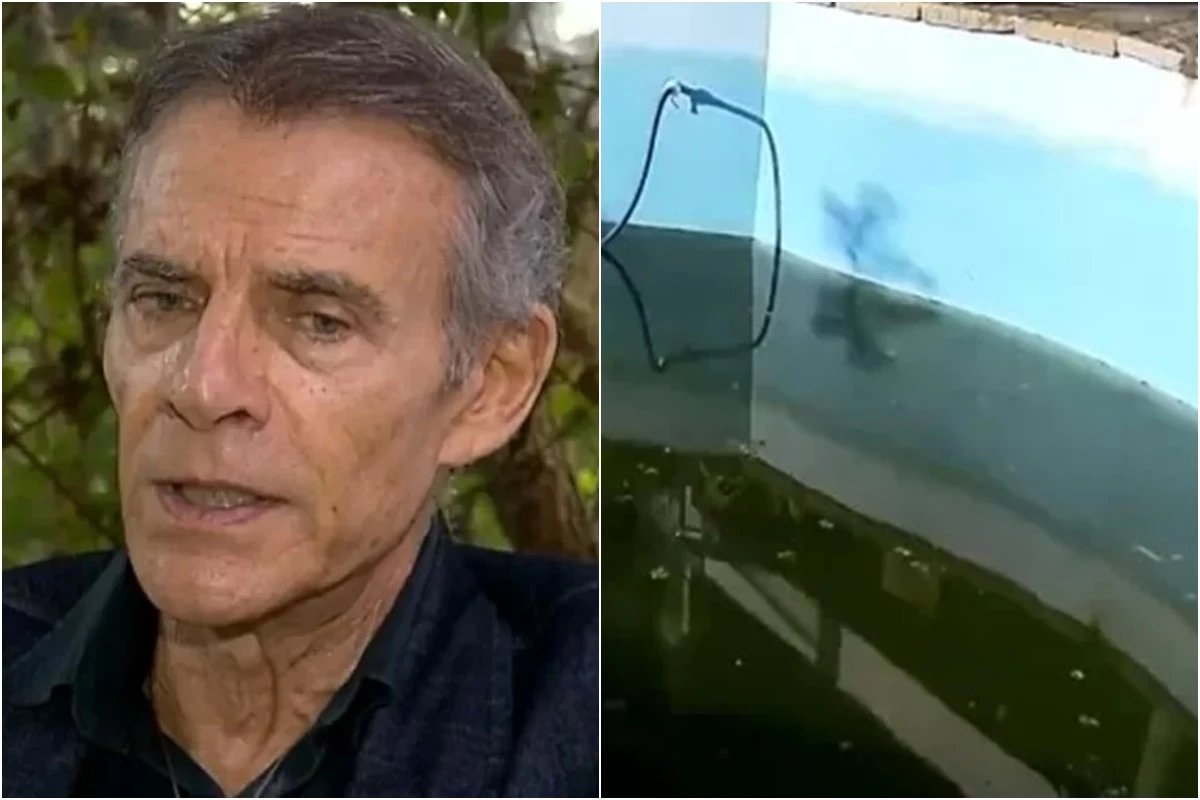 A mansão de onde Mário Gomes foi despejado tinha ratos e piscina com surto de dengue; o ator se defende