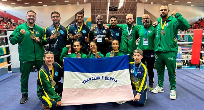 Capixabas se destacam no 13º Campeonato Pan-Americano de Kickboxing e garantem lugar no pódio em Santiago, no Chile