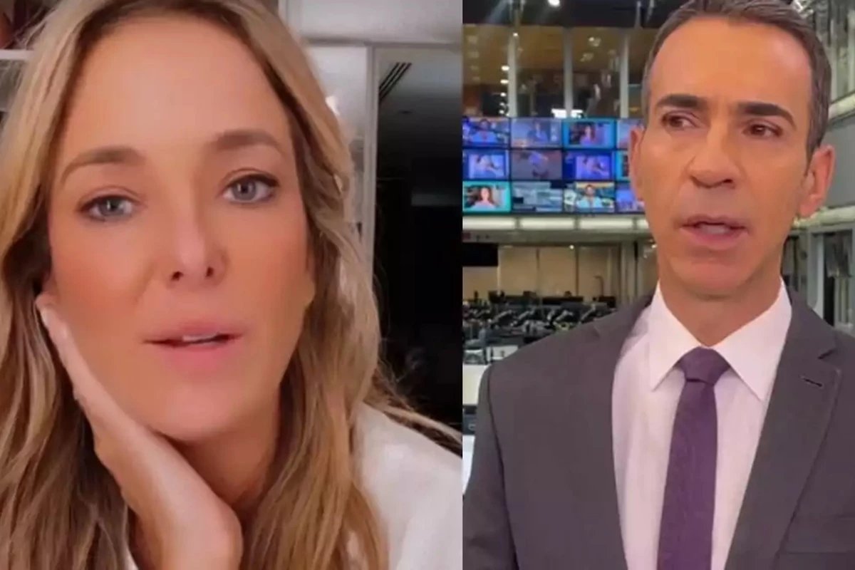 Ticiane Pinheiro se manifesta após o que aconteceu com César Tralli na Globo e apoia o marido