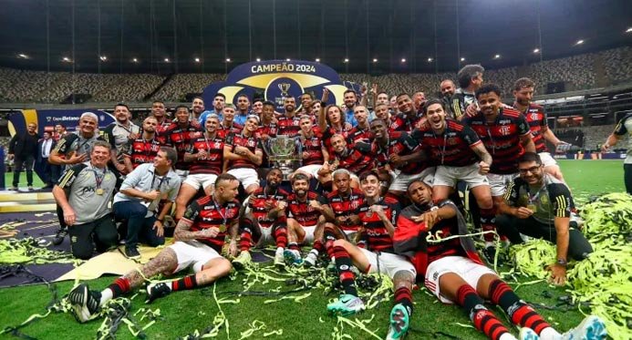 Flamengo vence o Atlético-MG e conquista o título da Copa do Brasil