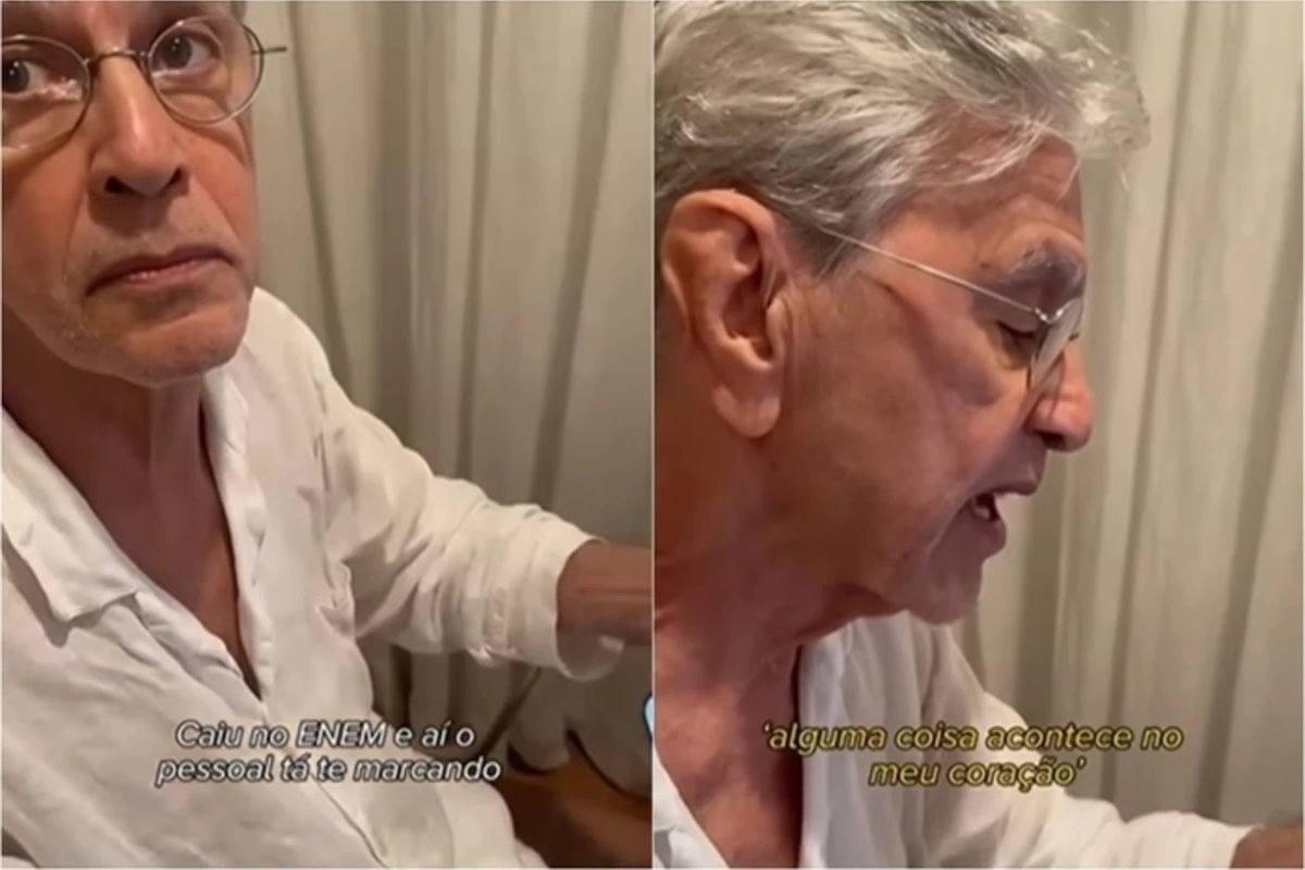 Caetano Veloso aparece em vídeo e responde pergunta do Enem que citava músicas dele