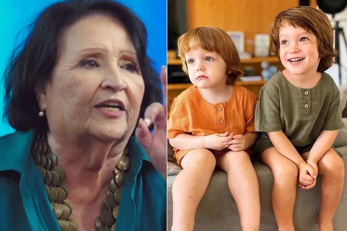 Doña Déa fala sobre seus netos, filhos de Paulo Gustavo