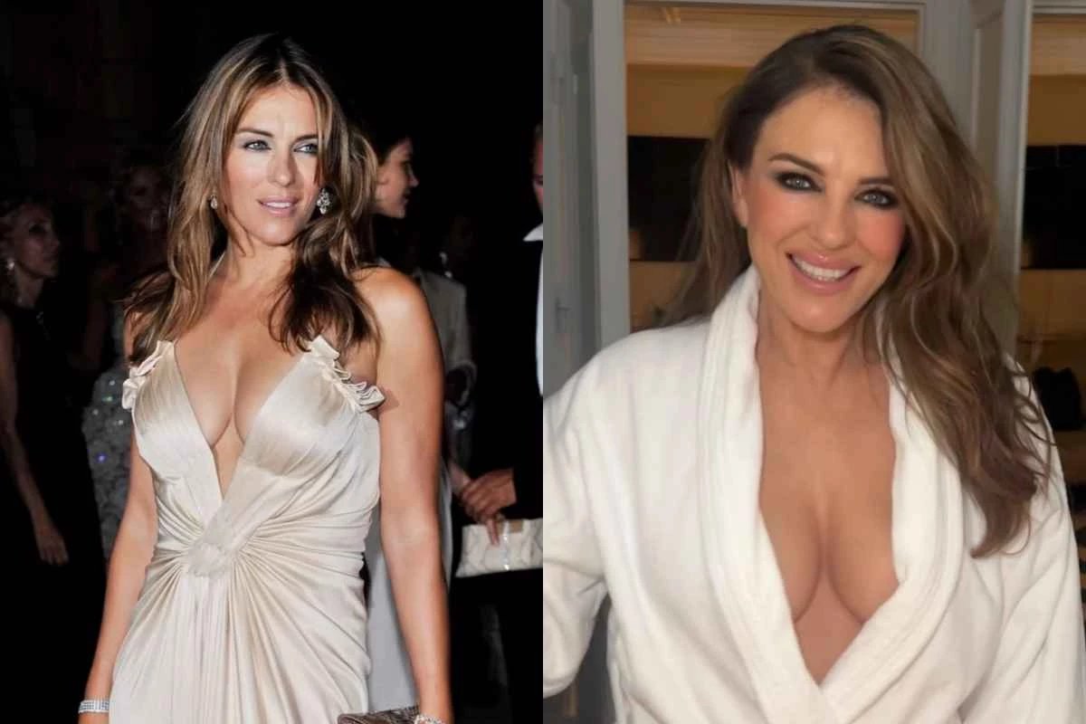 Eleita a mulher mais sexy do mundo aos 59 anos, atriz Elizabeth Hurley chama atenção com vídeo de preparação