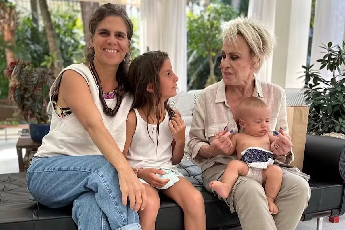 Filha de Ana María Braga mostra presente que recebeu da mãe e agradece: ‘É uma casa grande’