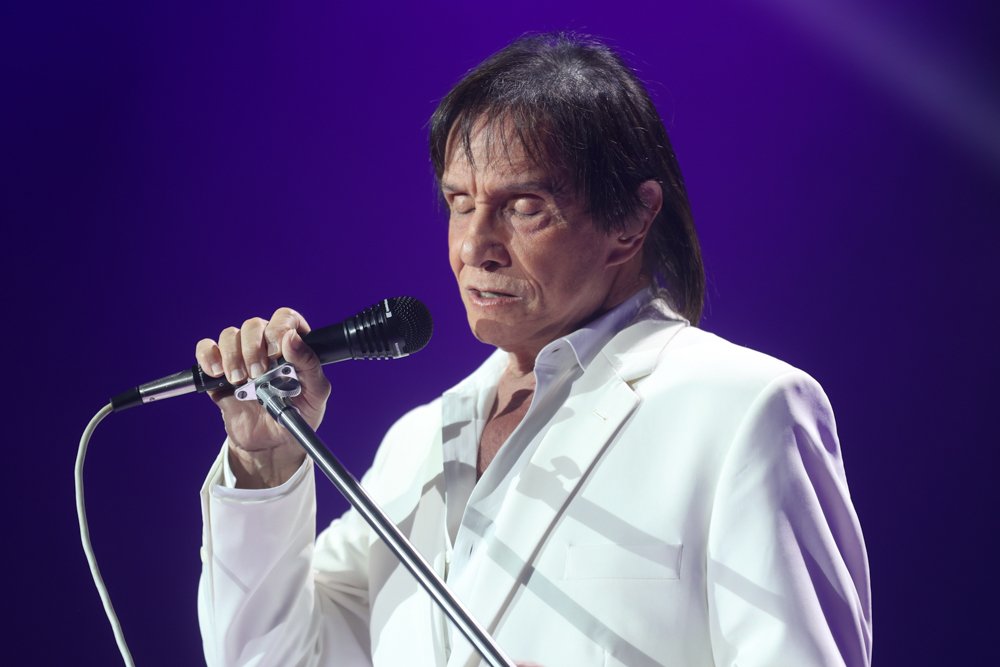 Show do rei Roberto Carlos, no Qualistage, no shopping Via Parque, na Barra da Tijuca, zona oeste, no RIO DE JANEIRO, RJ