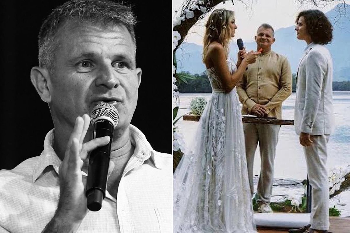 O fundador do Bola de Neve, falecido após acidente, comemorou o casamento de Sasha; outras celebridades frequentaram a igreja