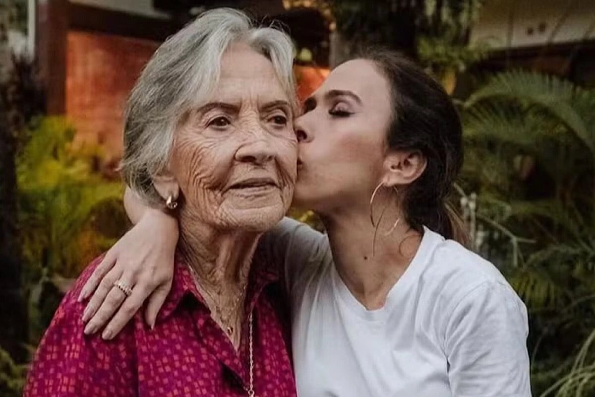 Após grave episódio de pneumonia, chega notícia da avó de Tatá Werneck, 89 anos