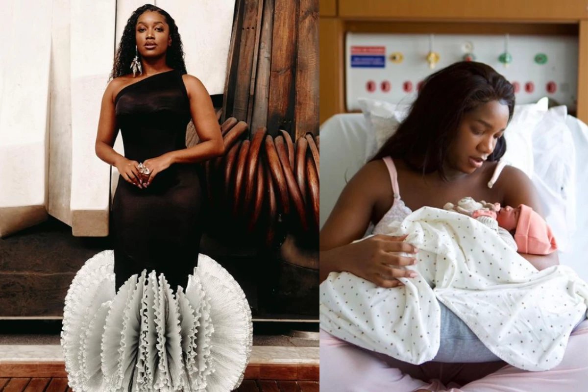 Iza está espetacular um mês após o nascimento de sua filha Nala