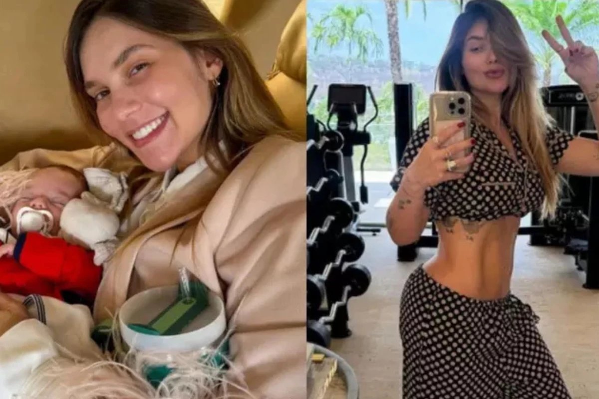 Virgínia conta como perdeu 20 kg em dois meses após o nascimento de José Leonardo