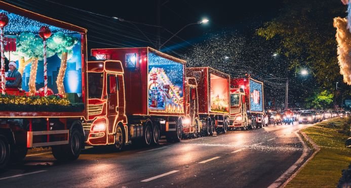 Caravana de Natal da Coca-Cola chega ao Espírito Santo nesta terça-feira (3)