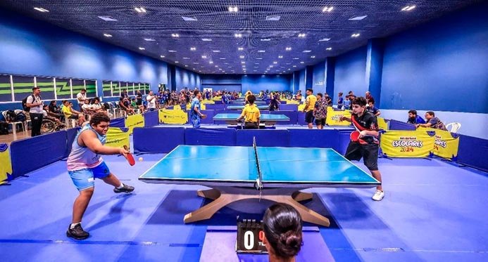 A delegação capixaba retorna com 119 medalhas da etapa nacional dos Jogos Paralímpicos Escolares de 2024