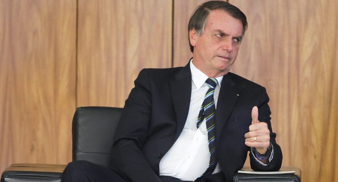 Bolsonaro diz que está "calmo" sobre a possível queixa de PGR