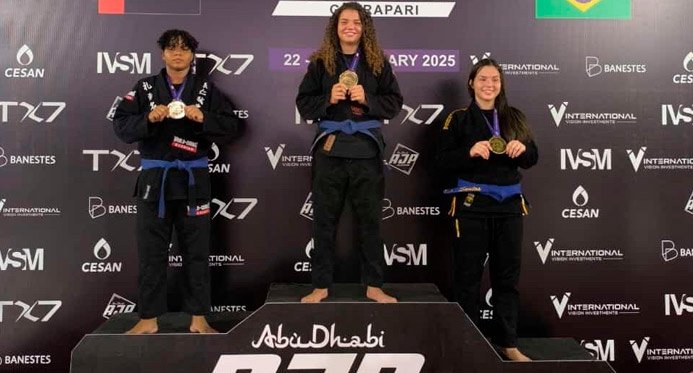 Capixabas sobe para o pódio em um torneio internacional de jiu-jitsu