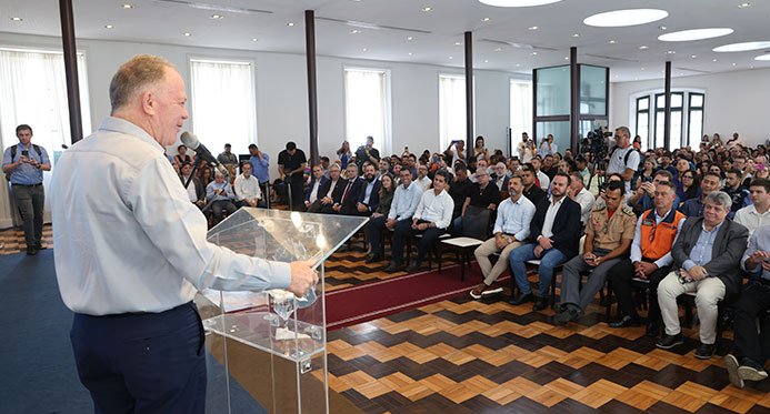 O governo do estado anuncia um investimento de R $ 635 milhões em saúde