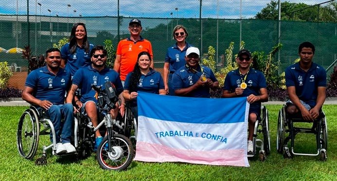 Espírito Santo ganha cinco medalhas no torneio internacional de tênis em cadeira de rodas