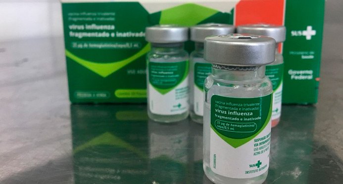 O estado tem pouco mais de 260.000 doses de influenza aplicadas e baixa demanda