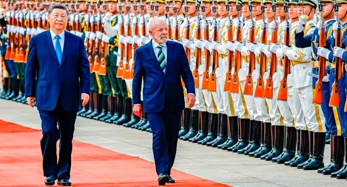 "A relação entre o Brasil e a China nunca foi tão necessária", diz Lula
