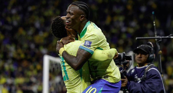 O Brasil vence o Paraguai e confirma um lugar na Copa do Mundo de 2026