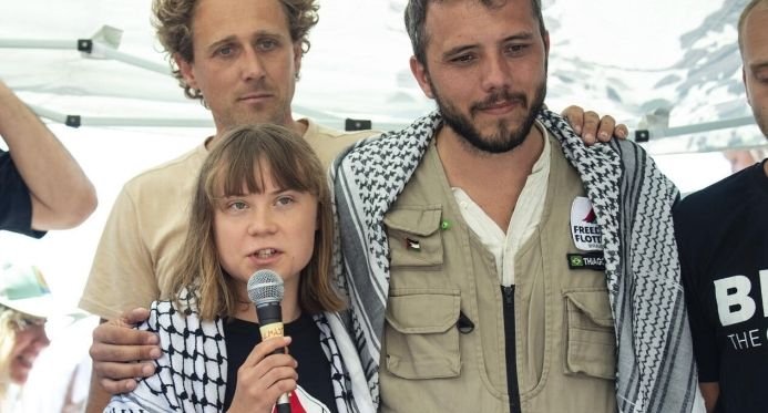 Israel bloqueia a ajuda humanitária a Gaza e tem ativistas, incluindo o brasileiro