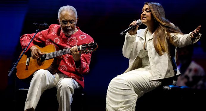 Gilberto Gil homenageia Preta Gil: 'Sempre tive orgulho de você, filha, e vou ter pra sempre'