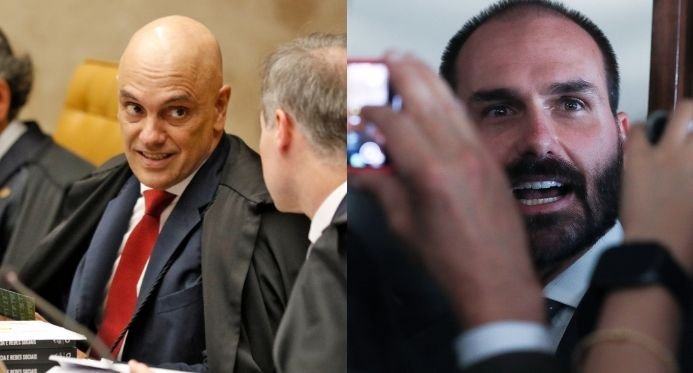 Moraes bloqueia as contas e ativos de Eduardo Bolsonaro sob suspeita de participação em um golpe de golpe d'Etat