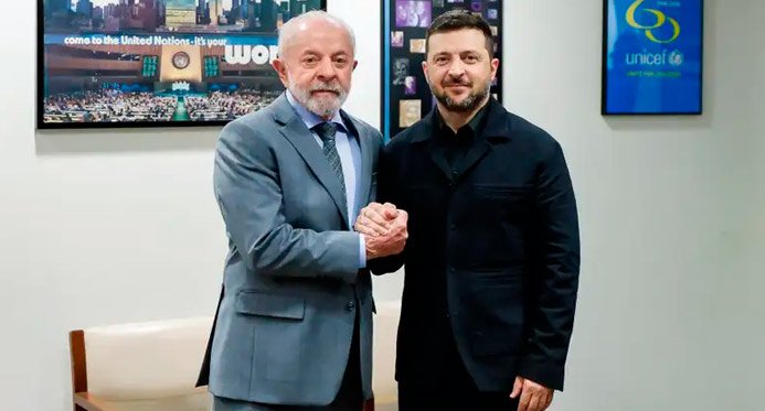 Depois de Bilateral, Zelensky revela que ele convidou Lula para ir para a Ucrânia
