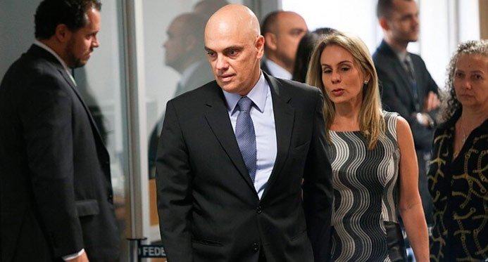 O governo dos Estados Unidos impõe a lei de Magnitsky, a esposa de Alexandre de Moraes
