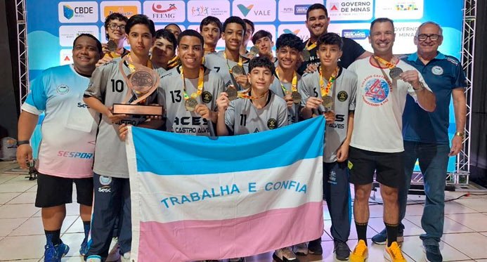 Espírito Santo encerra participação nos Jogos Escolares Brasileiros com 60 medalhas