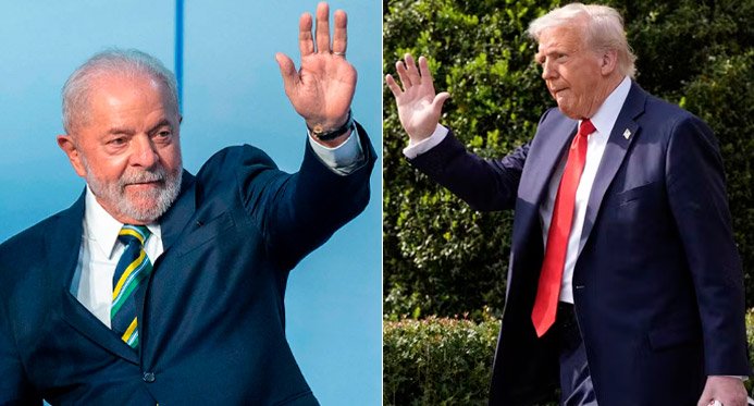 Trump volta a dizer que teve “conversa muito boa” com Lula
