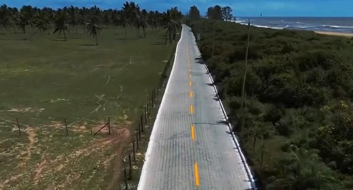 Casagrande inaugura pavimentação da ES-010 entre Barra Nova e Guriri