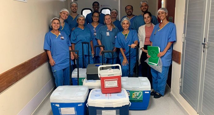 Hospital do ES realiza coleta pulmonar após cinco anos sem registrar procedimento