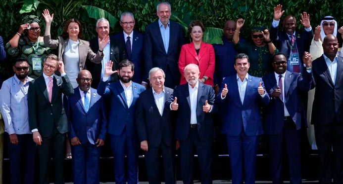 Lula diz que “gastar mais em armas do que em ação climática é o caminho para o apocalipse”